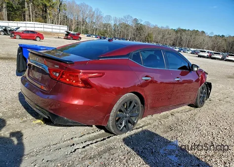 2017 Nissan Maxima 3.5S from USA, damaged, VIN 1N4AA6AP2HC375971